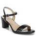 Naturalizer Bristol Sandal - Womens 9 Black Sandal Medium