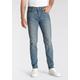 Tapered-fit-Jeans LEVI'S "512 Slim Taper Fit" Gr. 32, Länge 30, blau (pelican rust) Herren Jeans Tapered-Jeans