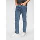 Tapered-fit-Jeans LEVI'S "502 TAPER" Gr. 34, Länge 32, blau (stonewash) Herren Jeans Tapered-Jeans