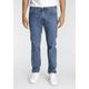 Tapered-fit-Jeans LEVI'S "502 TAPER" Gr. 30, Länge 32, blau (z1957 dark indigo stonewash) Herren Jeans Tapered-Jeans