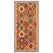 Eclectic Turkish Mohammed Hand-Woven Kilim Runner - 3'4'' x 6'6'' - 3'4'' x 6'6''