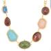 Kate Spade Jewelry | Kate Spade Multicolor Stone Necklace Nwt | Color: Blue/Gold | Size: Os