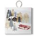 The Holiday Aisle® Christmas Hanging Photo Ornament Wood in Brown/Gray/Red | 6 H x 6 W in | Wayfair 168AA4C1BB02460AA080C20BB1C240B7