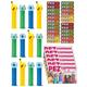 Pez Dispenser Set Bundle with 12 Pokemon Pez Characters, Pez Sweet Candy Refills, and Game Challenge Card (12x17g) | Excellent Treats as Birthday Gifts and Stocking Fillers