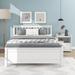 Full/Twin Size Platform Bed with Headboard and Nightstand