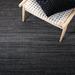 Black 48 x 0.43 in Area Rug - Trent Austin Design® Diez Machine Made Power Loom Polypropylene Area Rug | 48 W x 0.43 D in | Wayfair