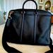 Coach Bags | Coach All Leather Unisex Briefcase | Color: Black | Size: 16”(L)X13”(H)X 21/2”(W) Approximately