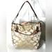 Coach Bags | Coachvintage~Raresignature Sateen Brooke Hobo Bag | Color: Tan | Size: 14”L X 4”W X 11”H