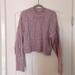 Urban Outfitters Sweaters | Lavender Think Cable Knit Urban Outfitters Sweater. Size S. | Color: Purple | Size: S