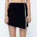 Zara Skirts | Jewel Fringe Mini Skirt M 28 Zara | Color: Black | Size: M