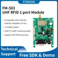 Kan-Lecteur RFID UHF longue portée 860-960Mhz TTL UART Tech avec antenne 1 port Android SDK pour