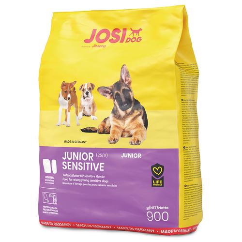 Sparpaket: 5x900g JosiDog Junior Sensitive Hundefutter trocken