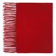 Pure Cashmere plain scarf, Red