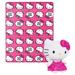 The Northwest Group Hello Kitty Hugger Pillow & Silk Touch Throw Set