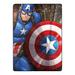 The Northwest Group Avengers Captain America 46'' x 60'' Silk Touch Throw Blanket