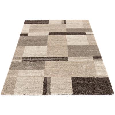 Teppich OCI DIE TEPPICHMARKE "Castle Beppo", beige (beige, braun), B:200cm H:20mm L:250cm, Kunstfaser, Teppiche, Kurzflor, Wohnzimmer Image
