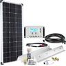 Solaranlage OFFGRIDTEC ""mPremium L-100W/12V"", schwarz (baumarkt), Solarmodule, Wohnmobil Solaranlage