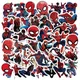 Autocollants du film Disney Spiderman étiquette Cool pour Skateboard réfrigérateur guitare