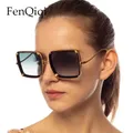 Lunettes de soleil classiques plein cadre pour hommes et femmes lunettes rétro lunettes carrées
