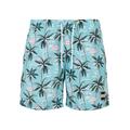 Badeshorts URBAN CLASSICS "Herren Pattern Swim Shorts" Gr. XS, US-Größen, bunt (tropical bird aop) Herren Badehosen Badeshorts