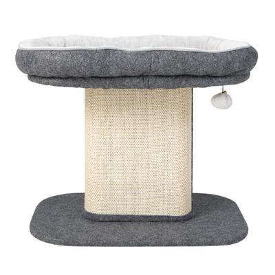 Costway Modern Cat Tree Tower with Large Plush Per...