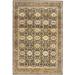 NuStory Hand Knotted One of a Kind New Age 9' x 12' Wool Area Rug in Brown/Gold - 9' x 12'