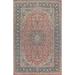 Traditional Najafabad Persian Vintage Area Rug Handmade Wool Carpet - 9'8" x 12'6"