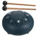 1 Set Tongue Drum 6 inch 8 tone Drum Handheld Tank Drum Percussion Instrument