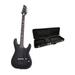 Schecter Damien Platinum-6 6-String Electric Guitar (Satin Black) with Case