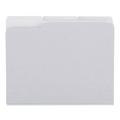 TOP TAB FILE FOLDERS 1/3-CUT TABS: ASSORTED LETTER SIZE 0.75 EXPANSION GRAY 100/BOX | Bundle of 10 Boxes