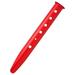 Tent Stakes Pegs Lightweight Aluminum Alloy Tent Canopy Nail for Outdoor Camping Hiking Picnic Blanket Beach Mat red