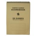 Cptfadh Basic General Chess Record Book Chess Auxiliary Record Book Chess Situation Basic Universal Chess Notebook Brown