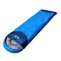 Camping Sleeping Bag Compact Compression Sack - Sleeping Bag for Adults - Lightweight Warm and Washable for Travel Hiking Blue 1.8KG