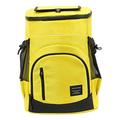 36 Cans Insulated Backpack Bag for Men Women Picnic Hiking Camping Fishing Yellow