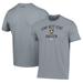 Men's Under Armour Gray Army Black Knights Soccer Arch Over Performance T-Shirt