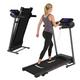 Electric Treadmill Folding Treadmill with 16 Wide Running Machine Max Speed 7.0 MPH Walking Jogging Running Exercise Machine for Home Office