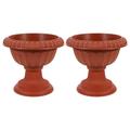 Hemoton Urn Pot Flower Planter Outdoor Plasticvase Planters Roman Decorations Tree Garden Wedding Decorative Pots Pillar Front