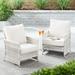 Better Homes & Gardens Paige 2-Piece Wicker Stationary Chairs