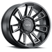 G-FX TR21 Rim 18X9 8X165.1 Offset 12 Gloss Black Milled (Quantity of 1)