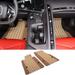 Carpet Car Floor Mats Compatible with Chevrolet Corvette C8 2020-2023 Auto Rubber Floor Mats All Weather Floor Mats Protection Accessories 2PCS (Beige)