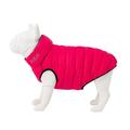 Hugo & Hudson Reversible Dog Puffer Jacket Coat - Pink & Grey - XS25