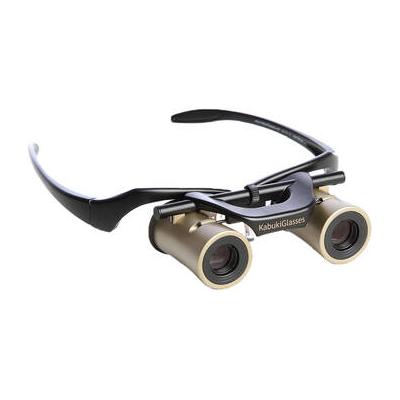 KabukiGlasses 4x13 HD Theater/Opera Glasses/Binoculars (above 30/100 Vision, Black) KG-L413BLK