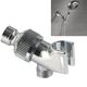 wofedyo Bathroom Accessories Mounted Holder Universal On Shower Head Bracket Arm Bathroom Adjustable Bathroom Products Bathroom Decor Bathroom Storage Silver 10*5*3