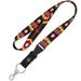 WinCraft Atlanta Hawks Black Panther 2 Reversible Lanyard with Detachable Buckle