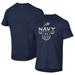 Men's Under Armour Navy Midshipmen Wrestling Icon Tech T-Shirt