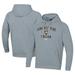 Men's Under Armour Gray Army Black Knights Soccer Arch Over Pullover Hoodie