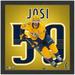 Highland Mint Roman Josi Nashville Predators 13'' x Impact Jersey Framed Photo