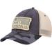 Men's Colosseum Charcoal Navy Midshipmen OHT Military Appreciation United Trucker Snapback Hat