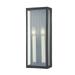 Troy Lighting B1032 Vail 2 Light 17 Tall Outdoor Wall Sconce - Texture Black / Weathered