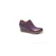 Wide Width Women's Devina Bootie by Hälsa in Dark Purple (Size 8 W)